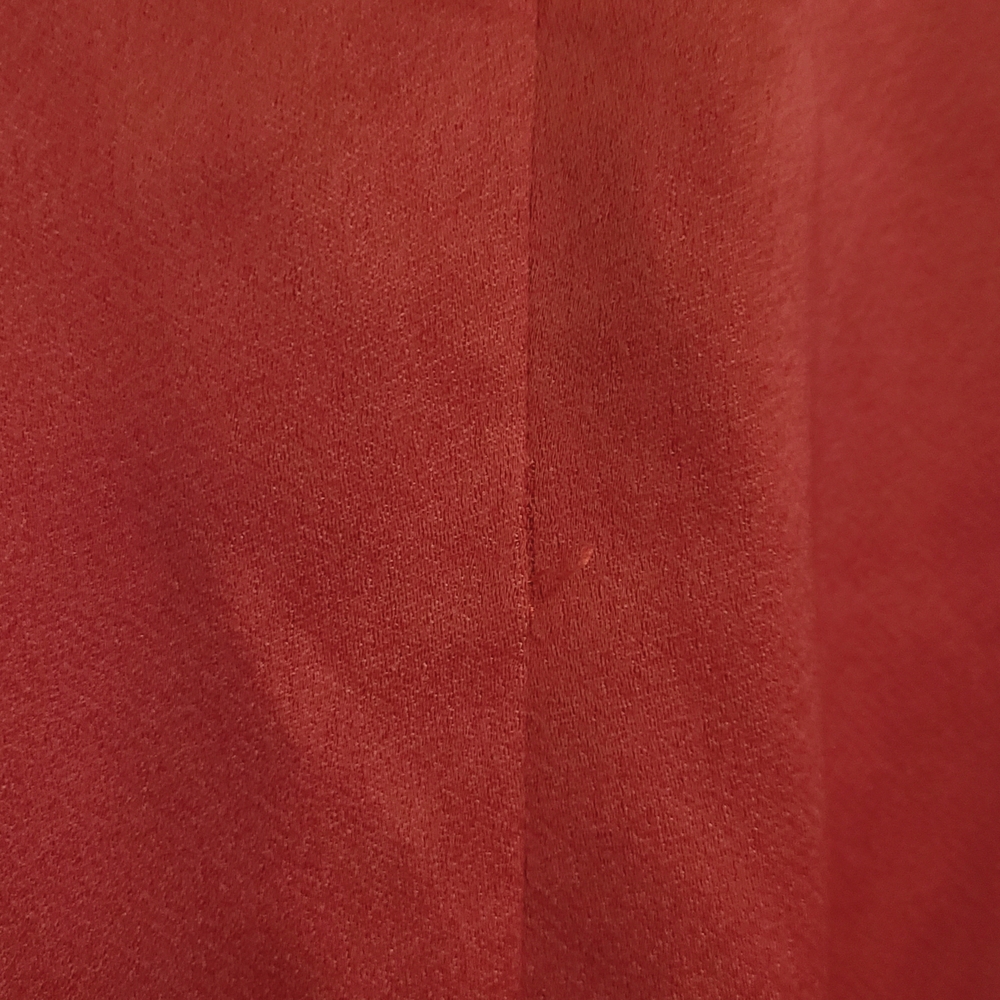 Women’s Taylor Red Satin Crepe Twist Knot Front Midi Dress - Picture 4 of 5